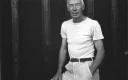 پرتره نویسنده هنری میلر (1891 - 1980)، کالیفرنیا، اواسط قرن بیستم.