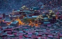 صومعه در لارونگ گار (آکادمی بودایی)