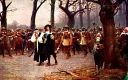 چارلز اول در راه اعدام، 1649