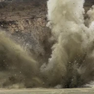 انفجار در معدن