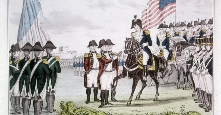 "تسلیم کورنوالیس"، یورک تاون، ویرجینیا، 1781.