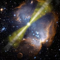 مفهوم هنرمند از Burster Gamma-ray