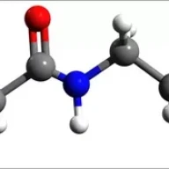 این ساختار مولکولی سه بعدی نایلون 6 است.