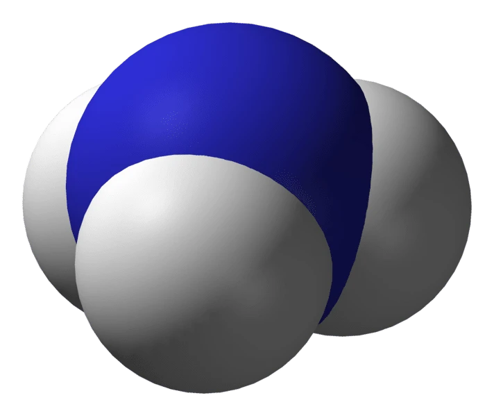 مدل فضایی پرکننده آمونیاک، NH3