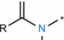 این ساختار شیمیایی کلی یک آمید است.