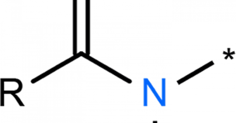 این ساختار شیمیایی کلی یک آمید است.