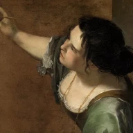 خودنگاره به مثابه تمثیل نقاشی (La Pittura)، اثر آرتمیزیا جنتیلسکی.