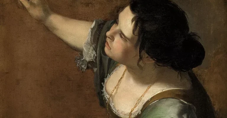 خودنگاره به مثابه تمثیل نقاشی (La Pittura)، اثر آرتمیزیا جنتیلسکی.