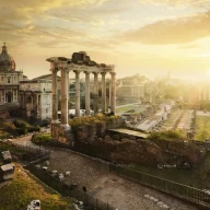 انجمن رومی در طلوع آفتاب