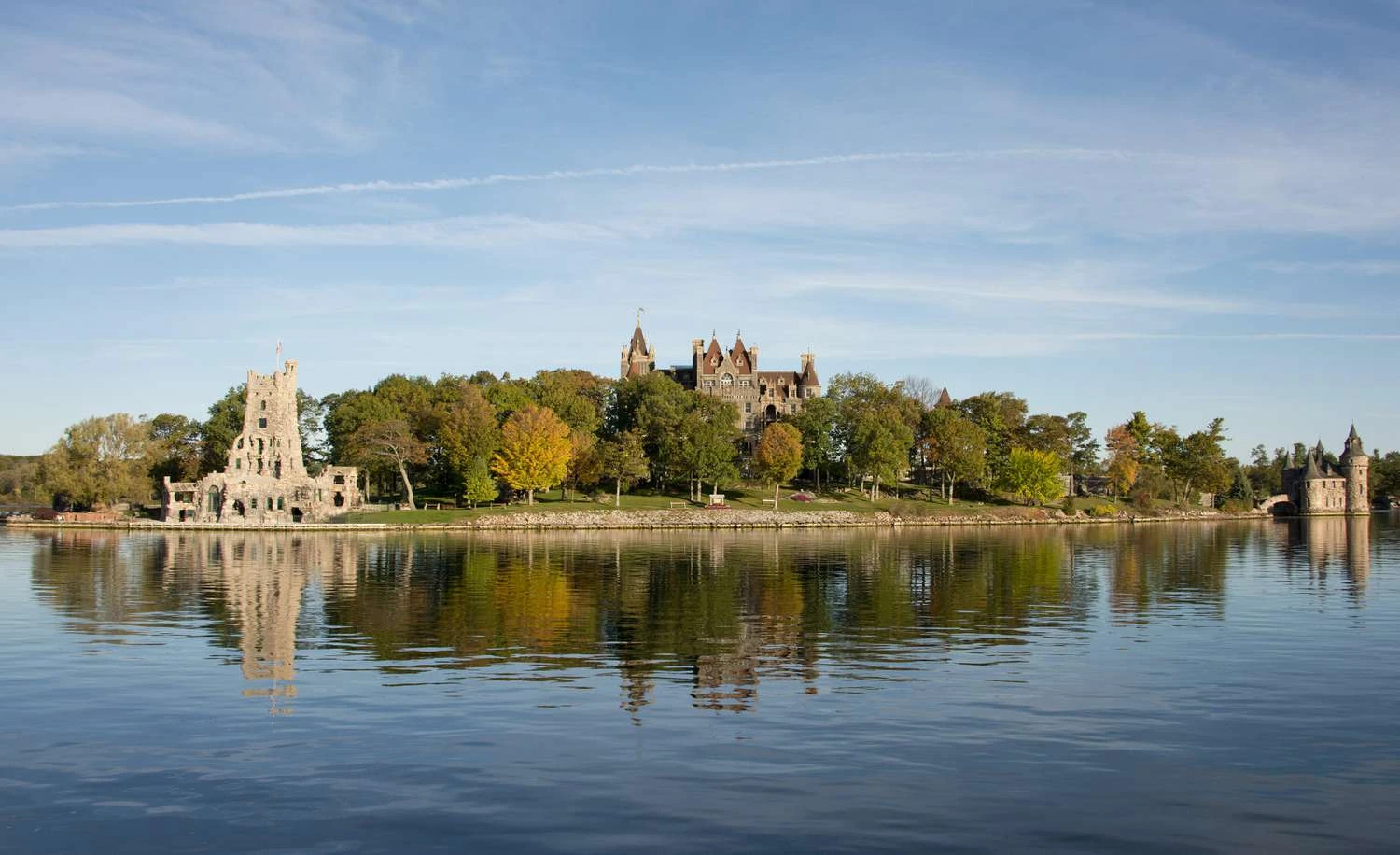 جزیره تاریخی هارت و قلعه بولت در شمال ایالت نیویورک