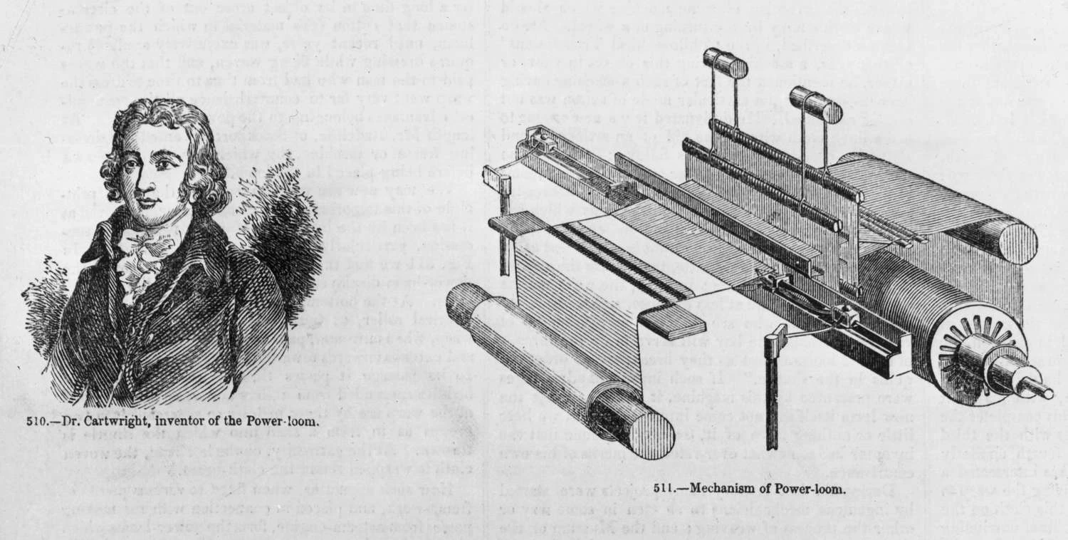 دستگاه بافندگی قدرتی